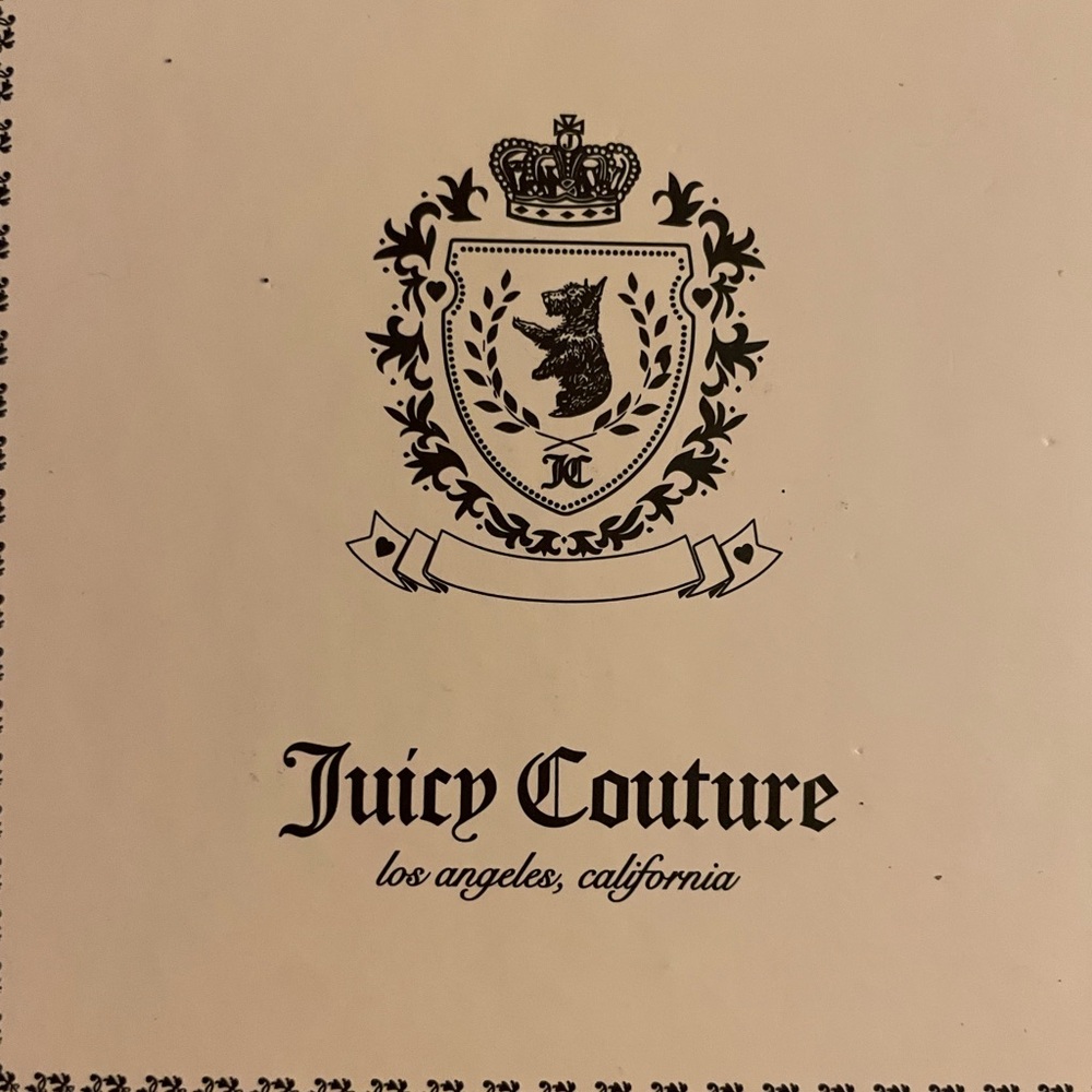 Juicy Couture Black and Pink Embellished Wallet